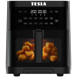 Fritéza horkovzdušná Tesla AirCook & Steam QS550 XL černá