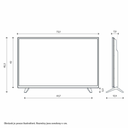 Televize Hisense 32A5KQ